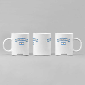 Throwback Argentina Pride Coffee Mug Vintage Flag Heritage Gift TS12 Print Your Wear