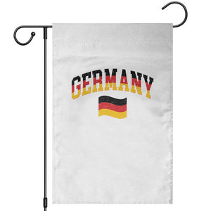 Vintage Germany Flag Garden Flag Black Red Gold German Heritage Gift TS12 White Print Your Wear