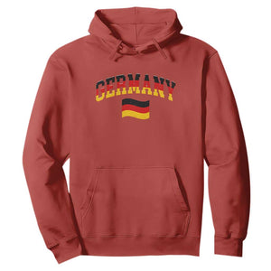 Vintage Germany Flag Hoodie Black Red Gold German Heritage Gift TS12 Red Print Your Wear