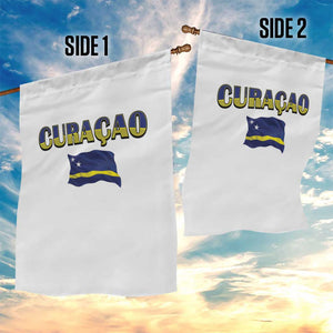 Vintage Curacao Flag Garden Flag Dutch Caribbean Heritage Gift TS12 Print Your Wear