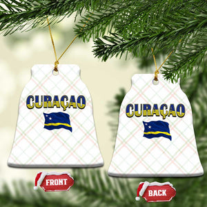 Vintage Curacao Flag Ceramic Ornament Dutch Caribbean Heritage Gift TS12 Print Your Wear