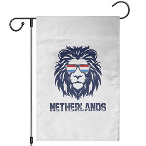 Cool Dutch Lion With Sunglasses Garden Flag Netherlands Pride Gift TS12 White Print Your Wear