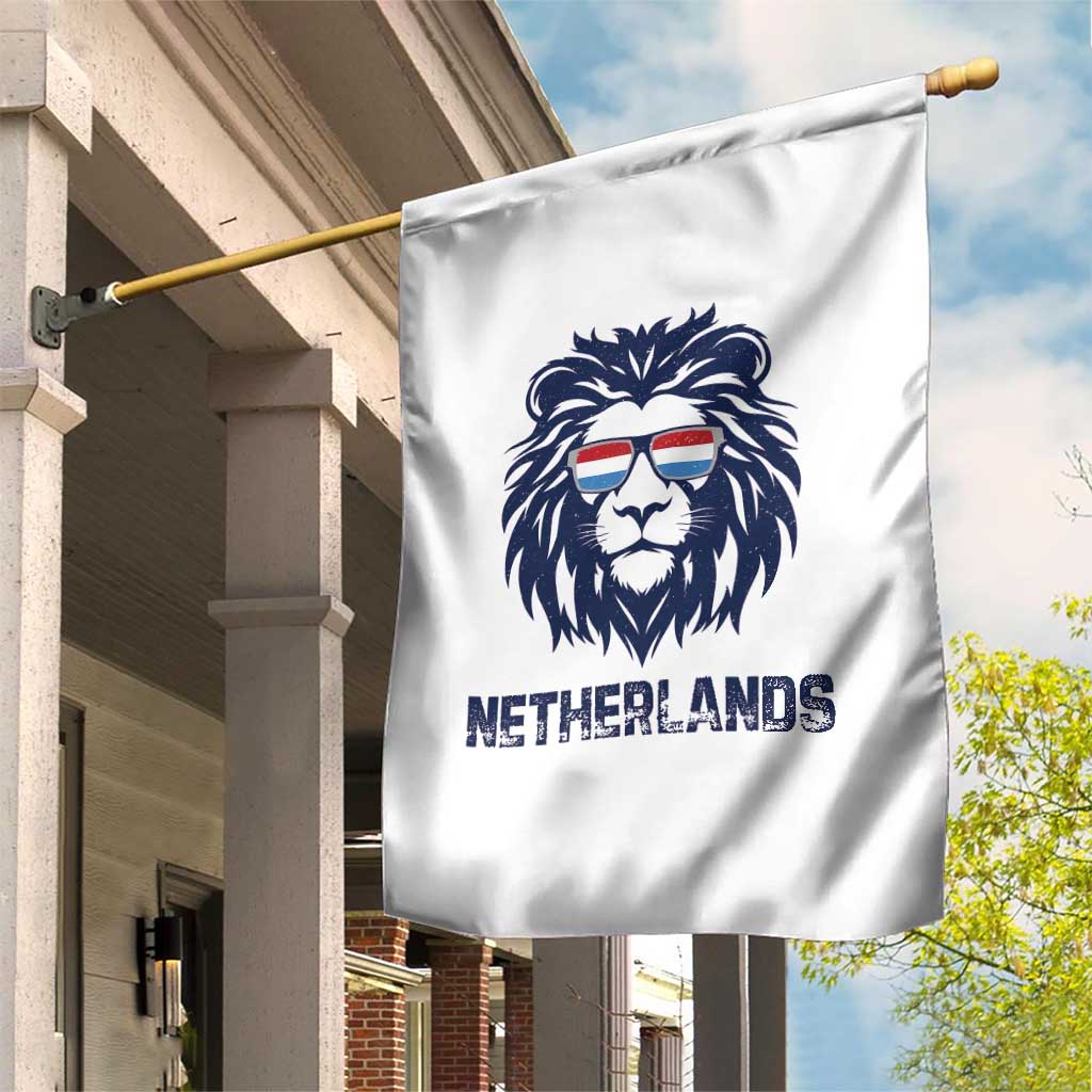 Cool Dutch Lion With Sunglasses Garden Flag Netherlands Pride Gift TS12 Print Your Wear