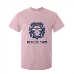 Cool Dutch Lion With Sunglasses T Shirt For Kid Netherlands Pride Gift TS12 Light Pink Print Your Wear