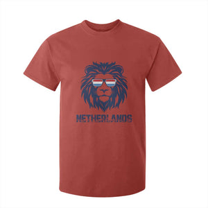 Cool Dutch Lion With Sunglasses T Shirt For Kid Netherlands Pride Gift TS12 Red Print Your Wear