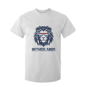 Cool Dutch Lion With Sunglasses T Shirt For Kid Netherlands Pride Gift TS12 White Print Your Wear