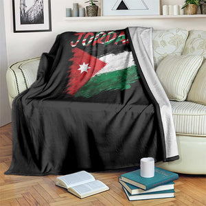 Vintage Jordan Pride Throw Blanket Proud Jordanian Roots Gift TS12 Print Your Wear