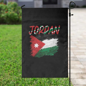 Vintage Jordan Pride Garden Flag Proud Jordanian Roots Gift TS12 Print Your Wear