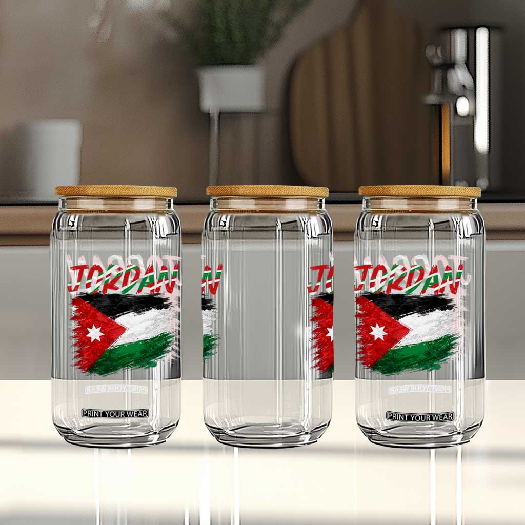 Vintage Jordan Pride Glass Can Proud Jordanian Roots Gift TS12 Print Your Wear