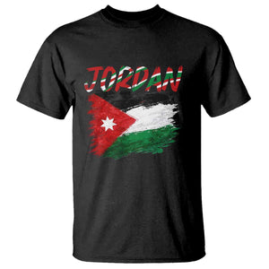 Vintage Jordan Pride T Shirt Proud Jordanian Roots Gift TS12 Black Print Your Wear