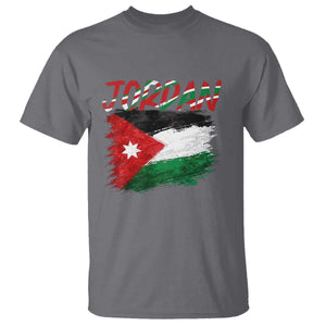 Vintage Jordan Pride T Shirt Proud Jordanian Roots Gift TS12 Charcoal Print Your Wear