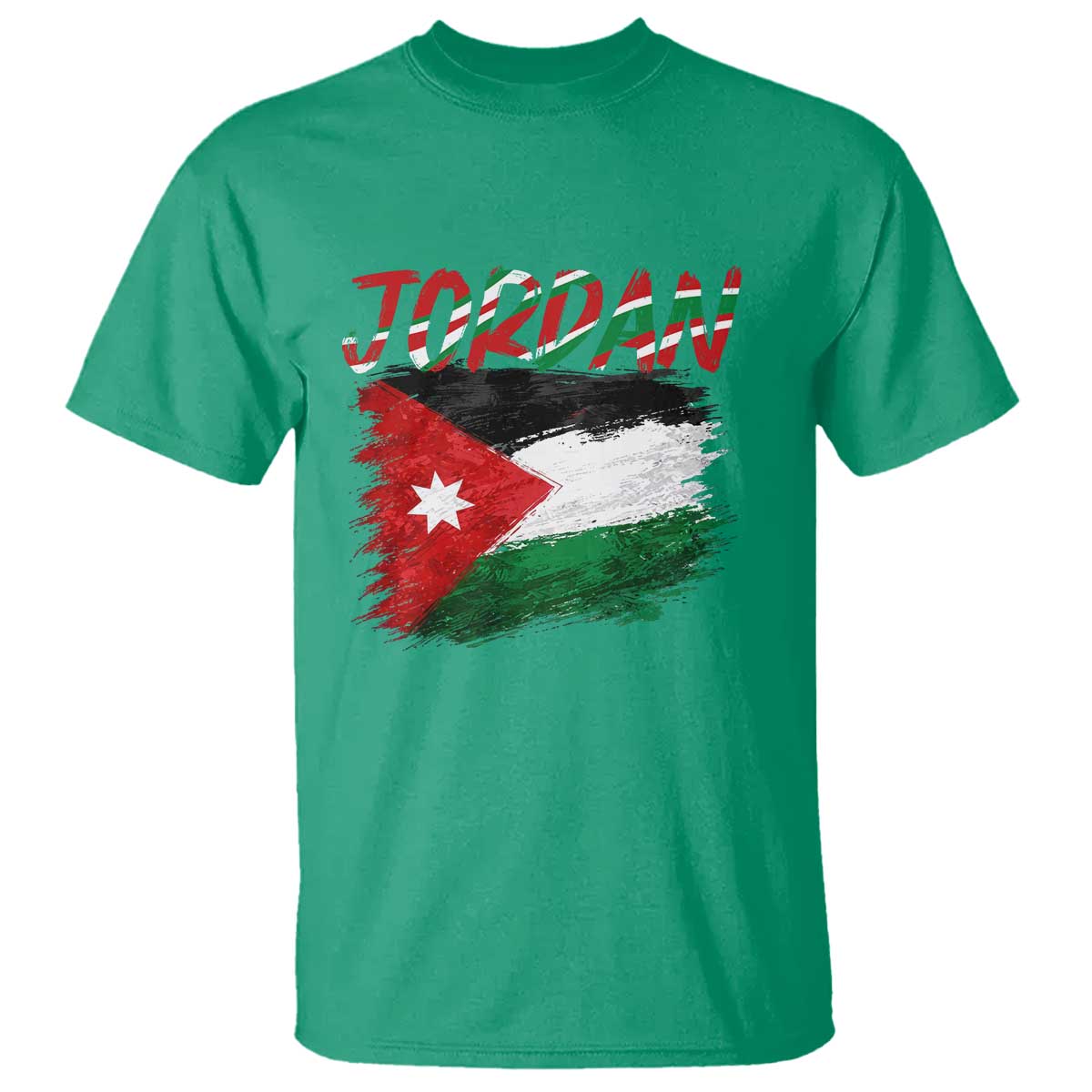 Vintage Jordan Pride T Shirt Proud Jordanian Roots Gift TS12 Irish Green Print Your Wear
