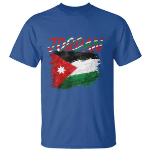 Vintage Jordan Pride T Shirt Proud Jordanian Roots Gift TS12 Royal Blue Print Your Wear
