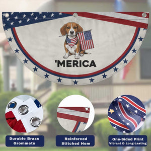 Beagle Lover 4th Of July Dog Patriotic Fan Flag Merica Pride TS12 Print Your Wear