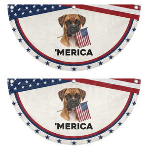 Merica Boxer Mom Dad Gift Patriotic Fan Flag Merica 4th Of July TS12 2pcs pack Classic Beige Print Your Wear