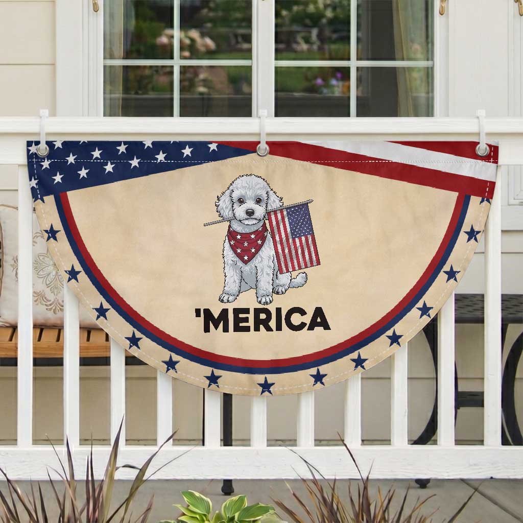 Merica Poodle Mom Dad Gift Patriotic Fan Flag 4th Of July Pride TS12 2pcs pack Classic Tan Print Your Wear