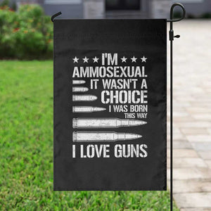 Funny Im Ammosexual Garden Flag American Freedom Second Amendment TS12 Print Your Wear