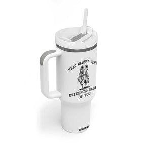 Funny Grumpy Frog Doctor Tumbler With Handle That Wasnt Very Evidence Based Of You TS12 Print Your Wear