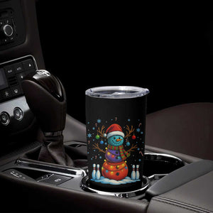 Funny Bowling Christmas Tumbler Cup Gift For Bowler TS12 Print Your Wear
