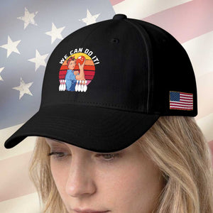 Feminist Bowling Baseball Cap We Can Do It TS12 Print Your Wear