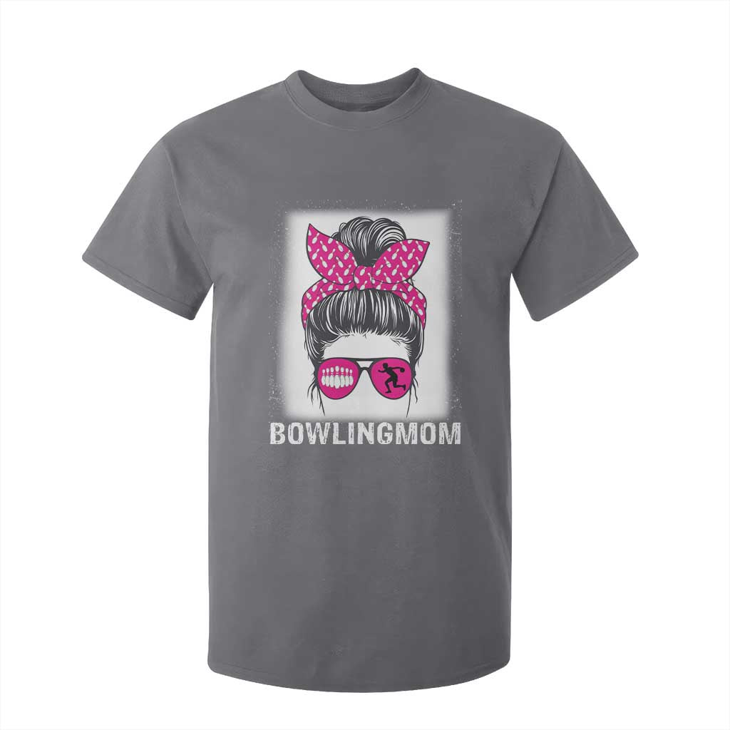 Bowling Mom Life T Shirt For Kid Funny Bowler Gift TS12 Charcoal Print Your Wear