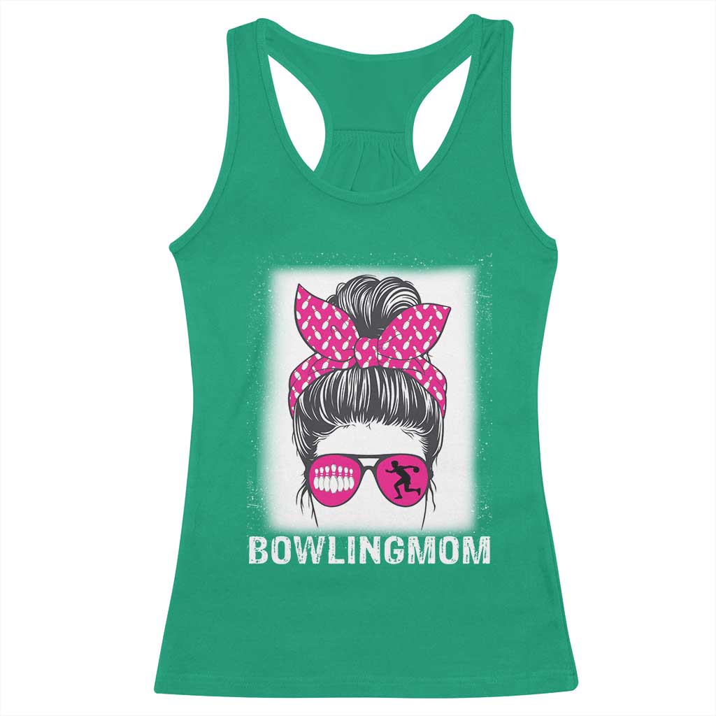 Bowling Mom Life Racerback Tank Top Funny Bowler Gift TS12 Irish Green Print Your Wear