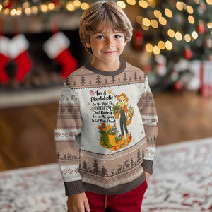 Plantaholic Ugly Christmas Sweater Im On My Way To Get More Plants TS12 Mocha Mousse Print Your Wear
