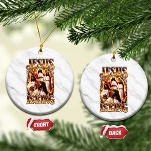 Black Jesus Is King Ceramic Ornament Christian God Faith Religious