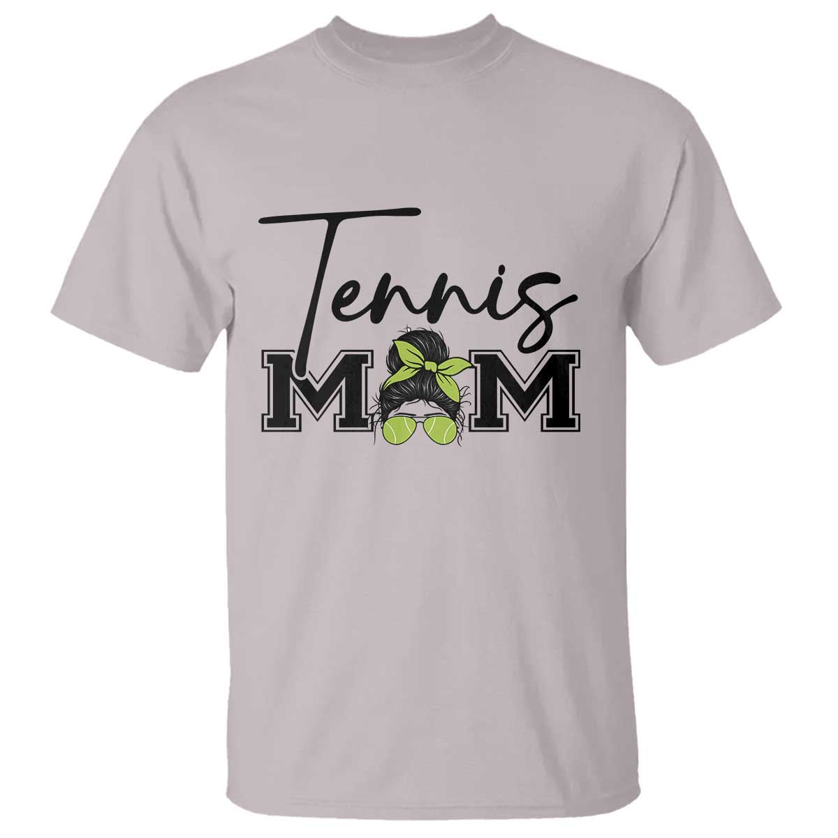 Funny Tennis Player Gift For Tennis Mom T Shirt TS12 Ice Gray Print Your Wear