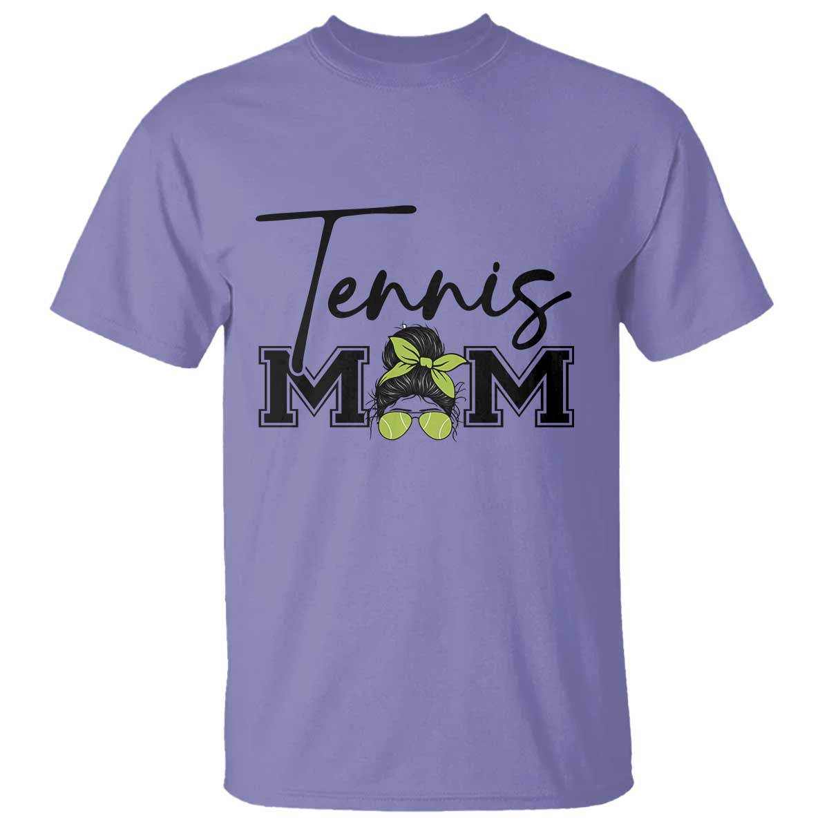 Funny Tennis Player Gift For Tennis Mom T Shirt TS12 Violet Print Your Wear