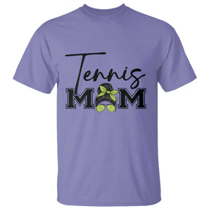 Funny Tennis Player Gift For Tennis Mom T Shirt TS12 Violet Print Your Wear