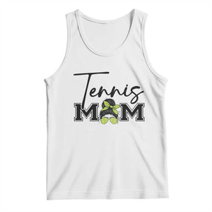 Funny Tennis Player Gift For Tennis Mom Tank Top TS12 White Print Your Wear
