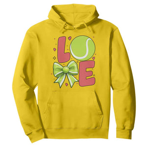Love With A Tennis Ball Hoodie Valentines Day Gift TS12 Daisy Print Your Wear