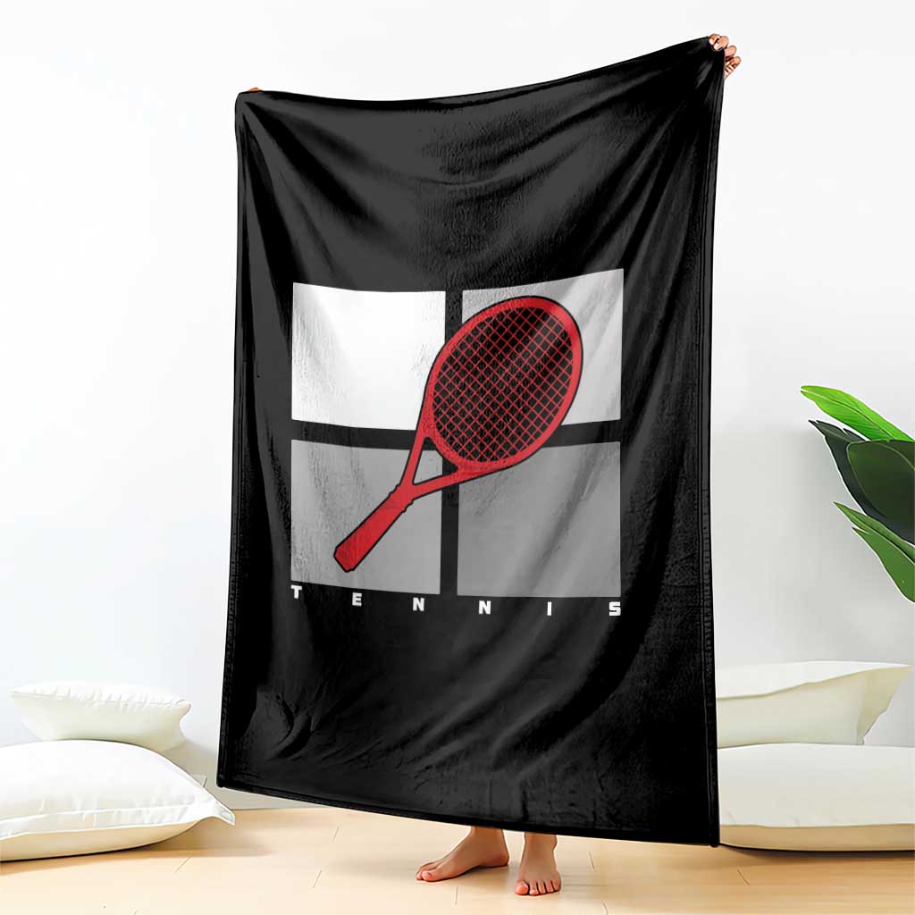 Tennis Obsession Throw Blanket Vintage Sports Lover Gift TS12 Print Your Wear