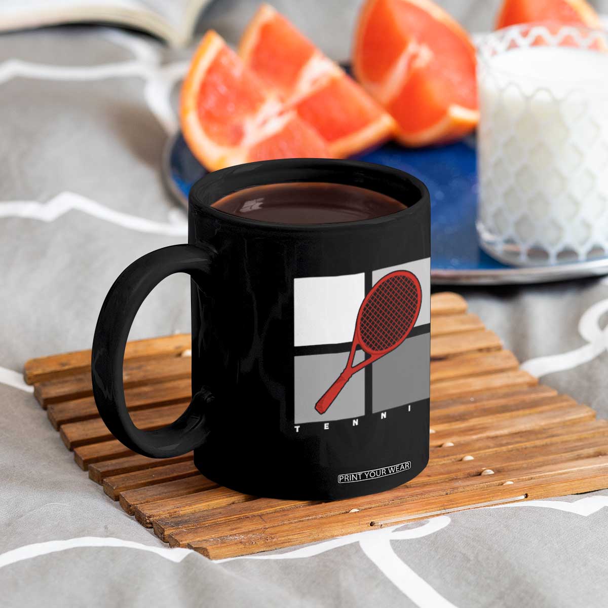 Tennis Obsession Coffee Mug Vintage Sports Lover Gift TS12 Print Your Wear