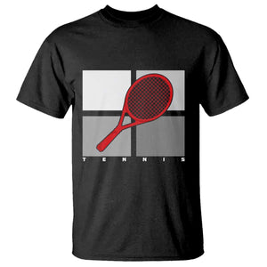 Tennis Obsession T Shirt Vintage Sports Lover Gift TS12 Black Print Your Wear