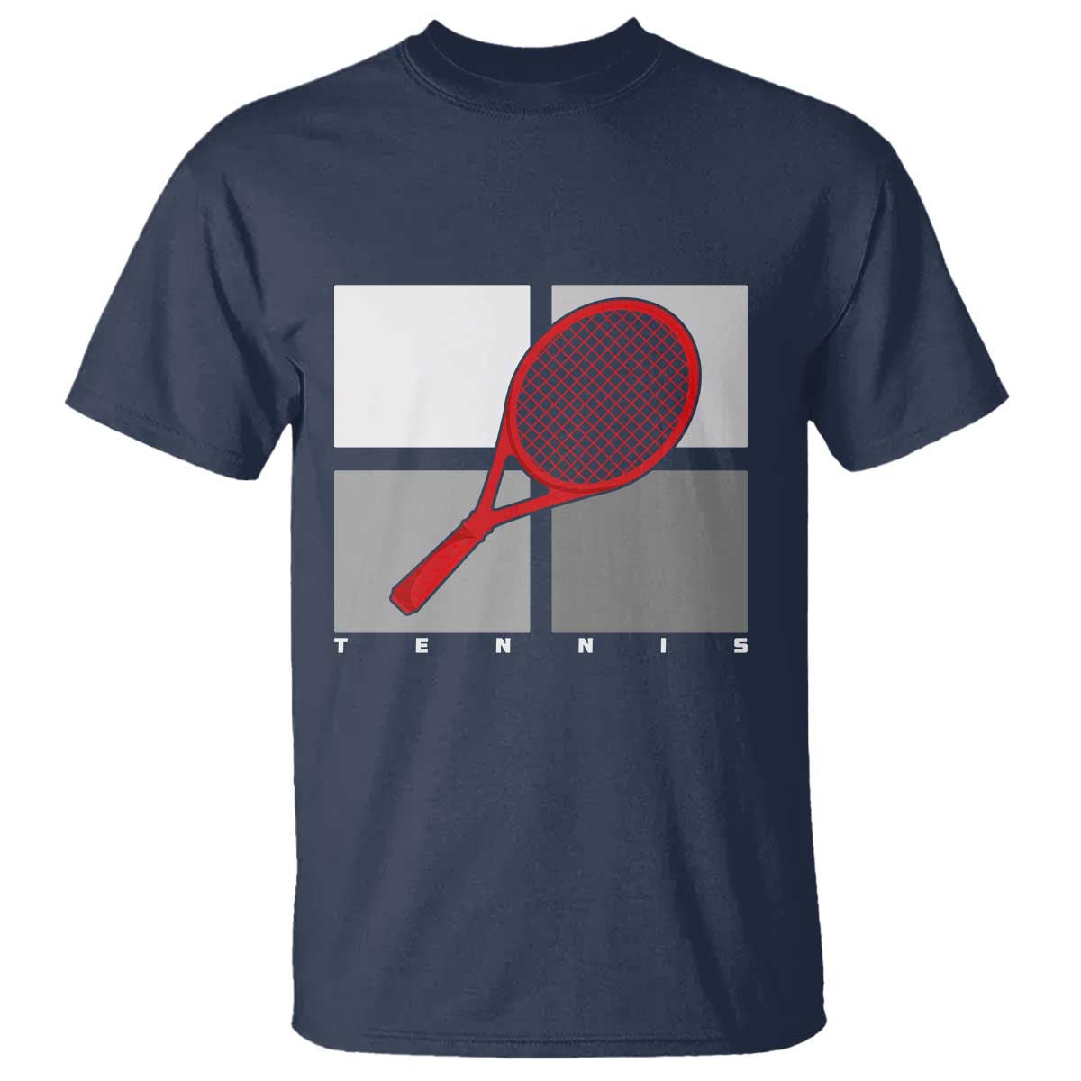 Tennis Obsession T Shirt Vintage Sports Lover Gift TS12 Navy Print Your Wear