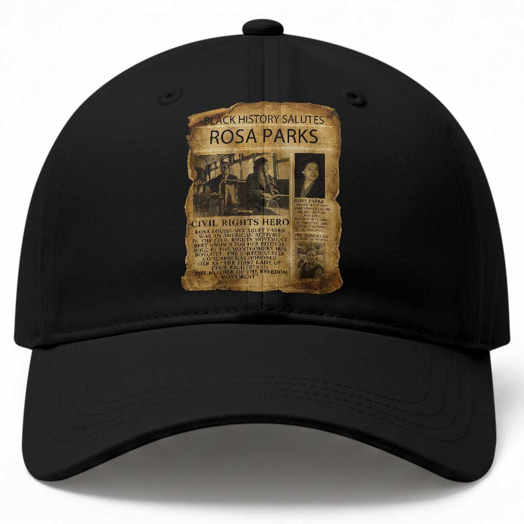 Rosa Parks Baseball Cap Female Empowerment History Gift TS12 Print Your Wear