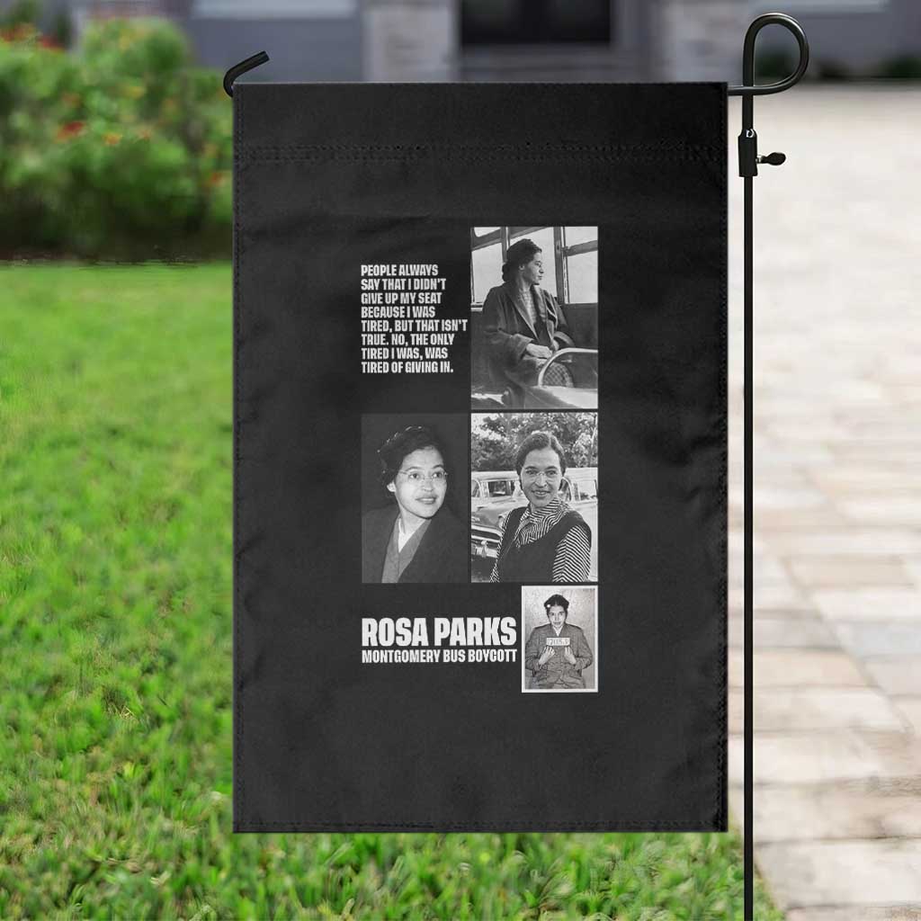 Rosa Parks Garden Flag Strong Black Woman Leader TS12 Print Your Wear