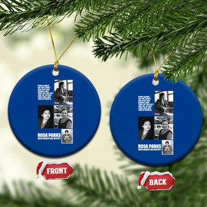 Rosa Parks Ceramic Ornament Strong Black Woman Leader TS12 1pc Blue Print Your Wear