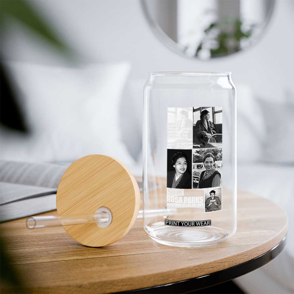 Rosa Parks Glass Can Strong Black Woman Leader TS12 Print Your Wear