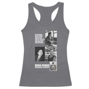 Rosa Parks Racerback Tank Top Strong Black Woman Leader TS12 Charcoal Print Your Wear