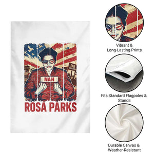 Nah Rosa Parks Garden Flag Black History Month Gift TS12 Print Your Wear