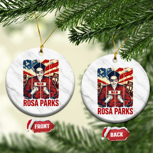 Nah Rosa Parks Ceramic Ornament Black History Month Gift TS12 1pc White Marble Print Your Wear