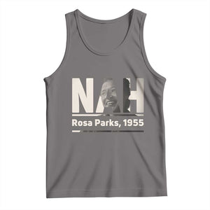 Nah Rosa Parks Tank Top Female Empowerment American History TS12 Deep Heather Print Your Wear