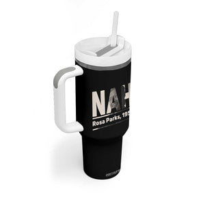 Nah Rosa Parks Tumbler With Handle Female Empowerment American History TS12 Print Your Wear