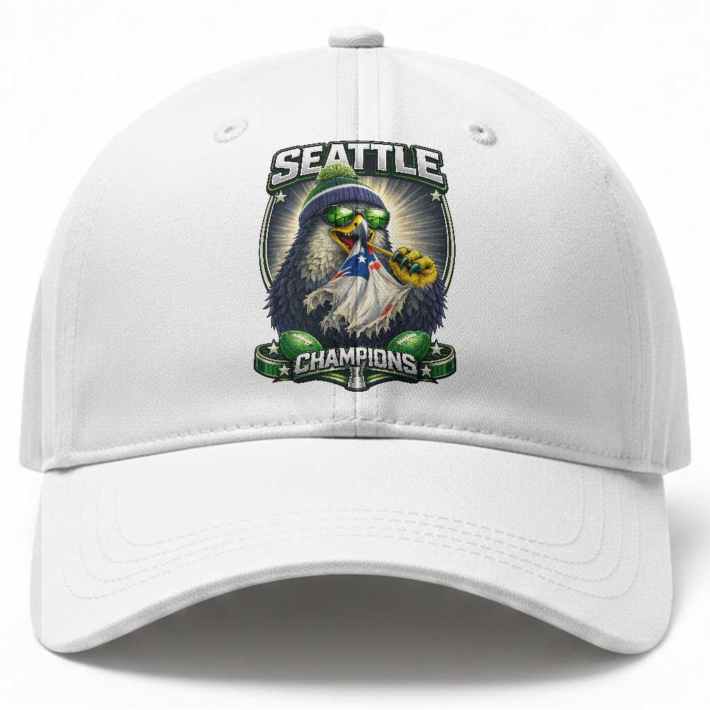 Seattle Champions Fan Pride Baseball Cap Football Fan Gift TS12 Print Your Wear