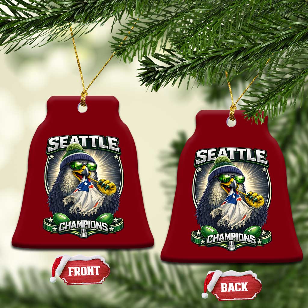 Seattle Champions Fan Pride Ceramic Ornament Football Fan Gift TS12 Print Your Wear
