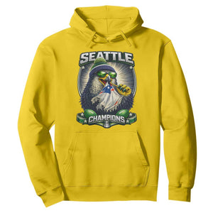 Seattle Champions Fan Pride Hoodie Football Fan Gift TS12 Daisy Print Your Wear