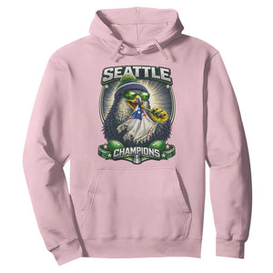 Seattle Champions Fan Pride Hoodie Football Fan Gift TS12 Light Pink Print Your Wear